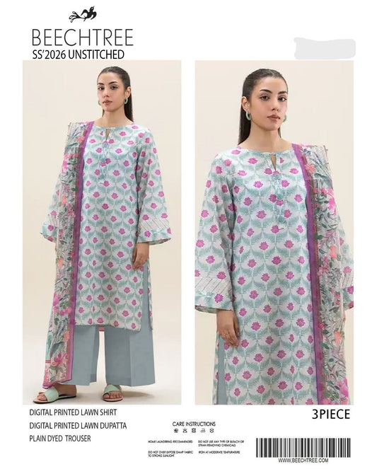 Beechtree 3 Piece Airjet Lawn Summer Sale