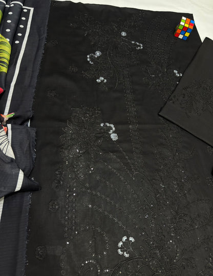 Mushq 3 Piece Un Stitched Summer Lawn