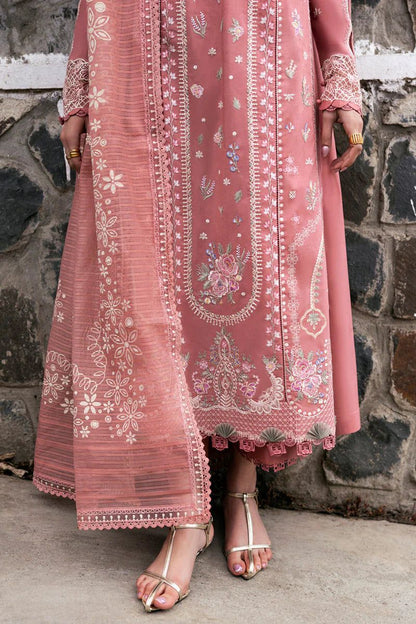 Qalamqar 3 Piece Heavy Embraided Unstitched Lawn