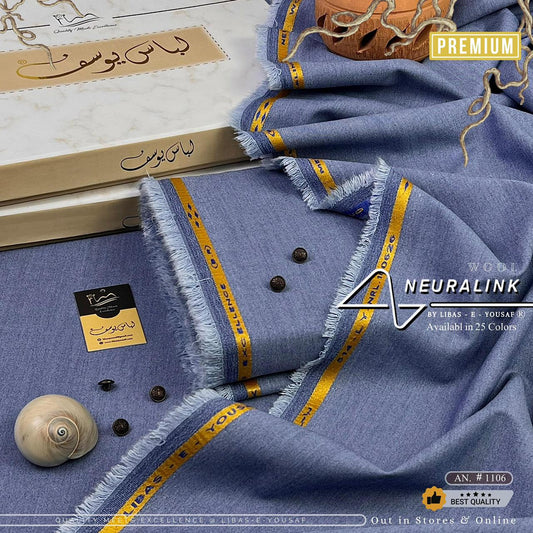 NeuraLink Wool by Libas E Yousaf for Men, 25 Colors