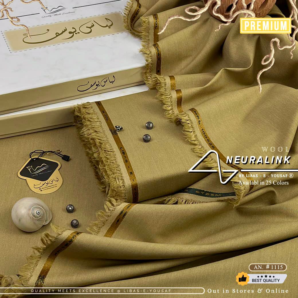 NeuraLink Wool by Libas E Yousaf for Men, 25 Colors