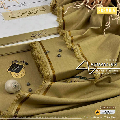 NeuraLink Wool by Libas E Yousaf for Men, 25 Colors