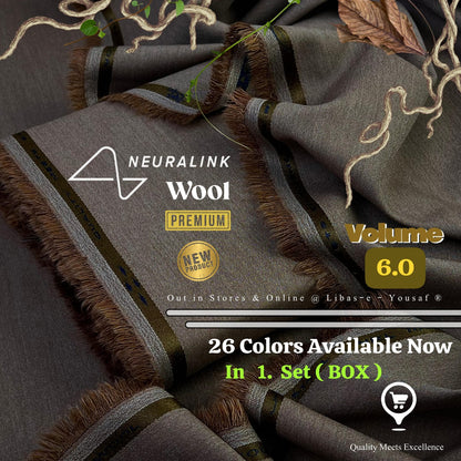 NeuraLink Wool by Libas E Yousaf for Men, 25 Colors