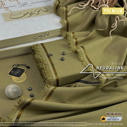 NeuraLink Wool by Libas E Yousaf for Men, 25 Colors