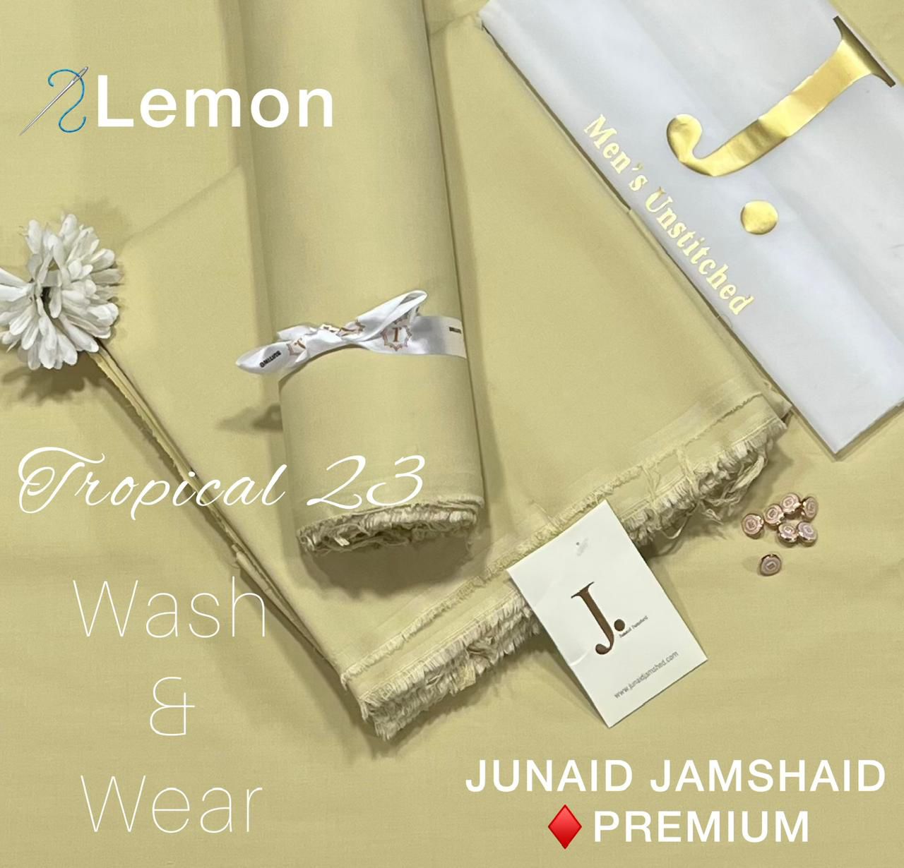 JUNAID JUMSHAID  Men’s Luxury  Tropical Collection Wash and Wear