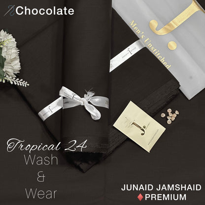 JUNAID JUMSHAID  Men’s Luxury  Tropical Collection Wash and Wear