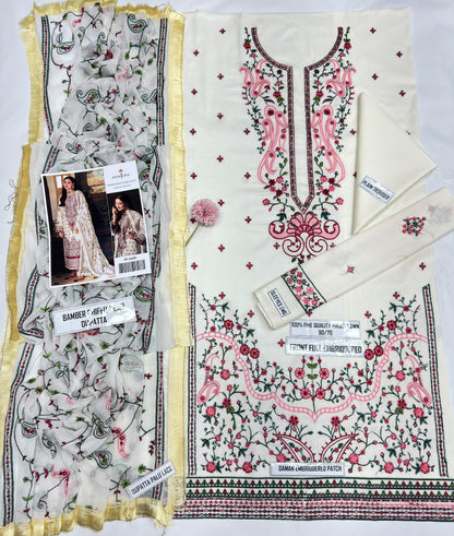 Asim Jofa 3 Piece Unstitched Airjet Lawn