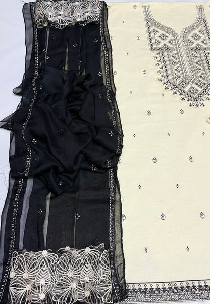 Hazel 3 Piece Unstitched Airjet Summer Lawn 90/70