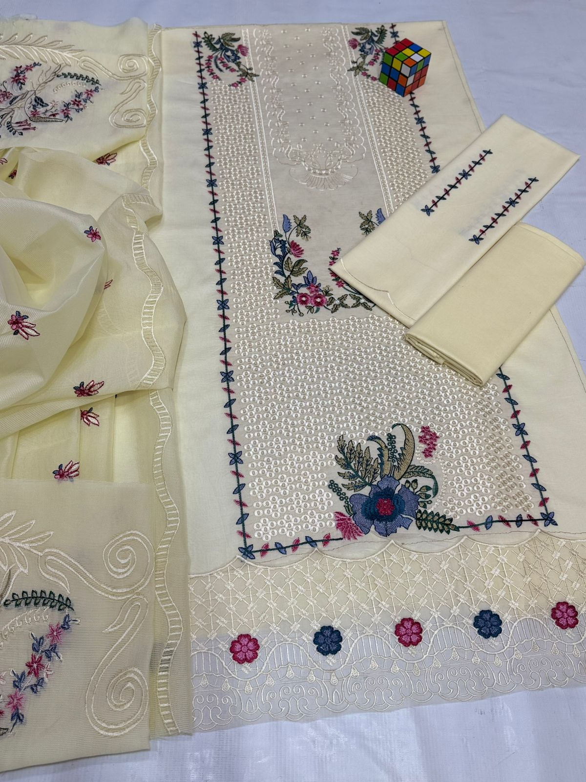 Coco 3 Piece Best Quality Airjet Lawn 90/70