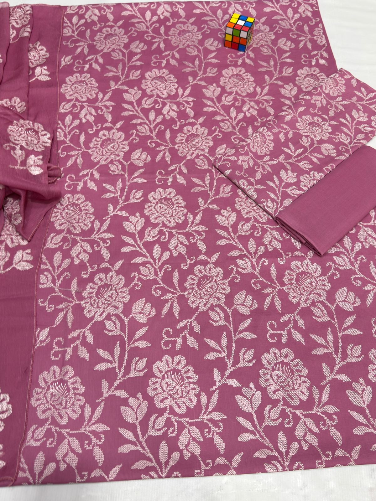 BAREEZE 3 Piece Unstitched Airjet 90/70 Lawn