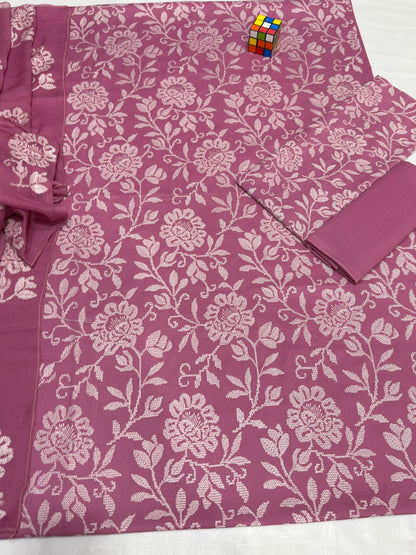 BAREEZE 3 Piece Unstitched Airjet 90/70 Lawn